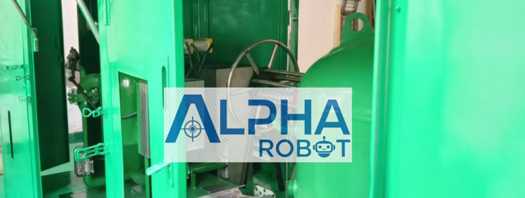 Delivery of Alpha Tank Cleaning Robot to Nigeria Tank Cleaning Company
