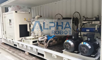 Delivery of Two Automatic Tank Cleaning Robot to Southeast Asia Client